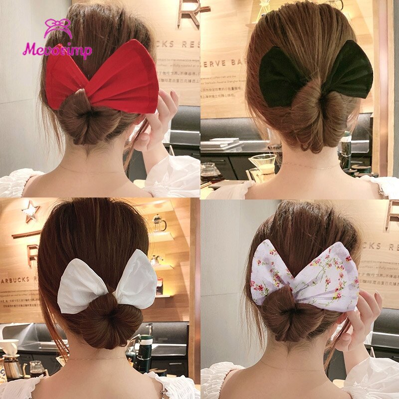 Kẹp Tóc Xoắn Thần Kỳ Lười Biếng Kẹp Tóc Nơ