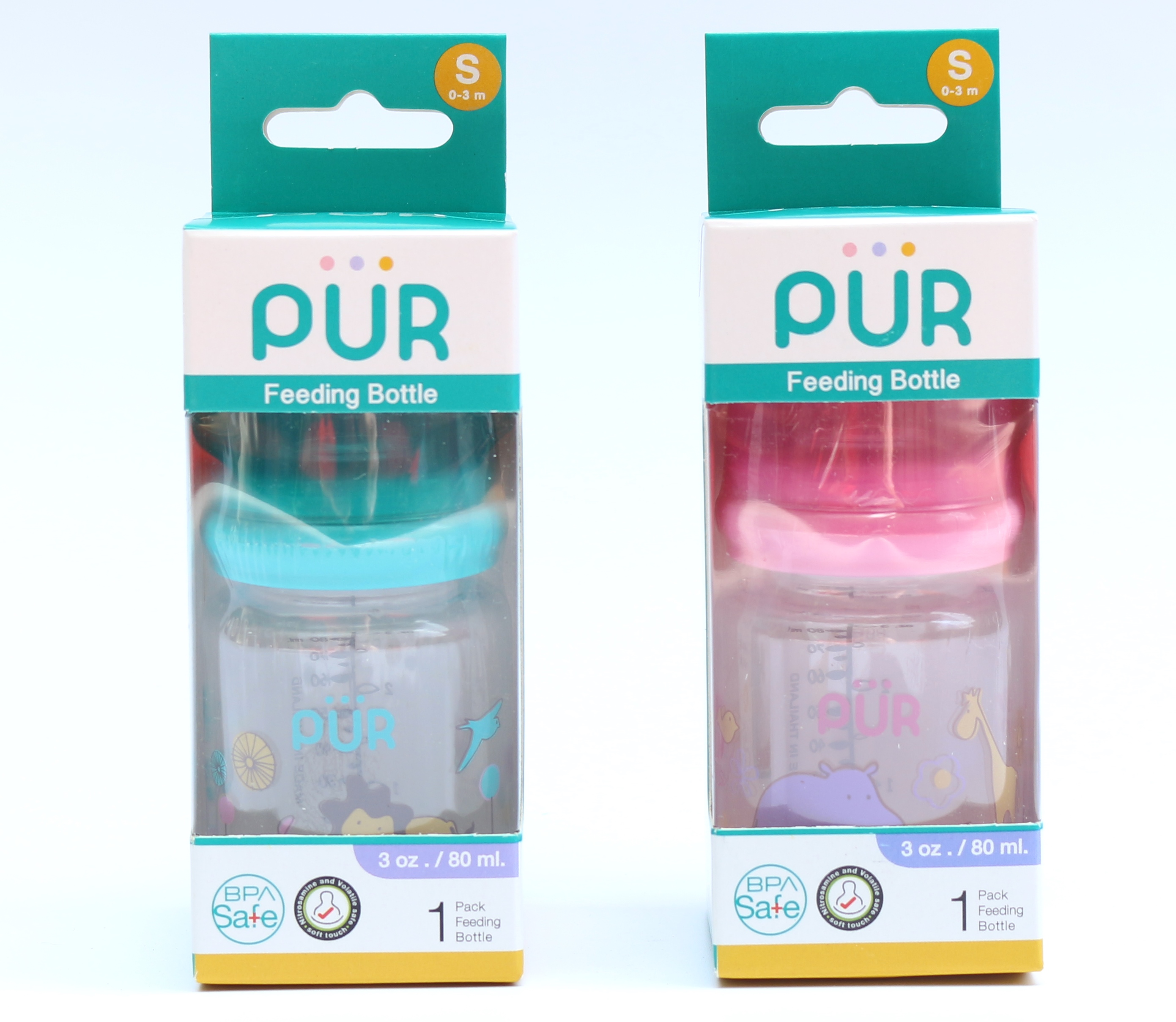 Bình sữa cổ thường thân thon Feeding 80ml