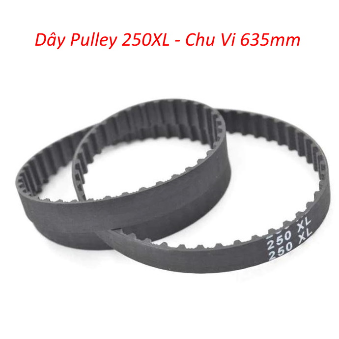 Dây Pulley 250XL Bản Rộng 10mm – Chu Vi 635mm