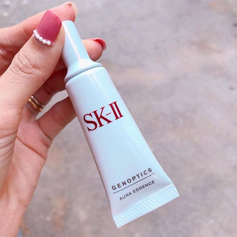 Size mini 10ml - tinh chất dưỡng trắng da genoptics aura essence sk-ii 10ml chính hãng - 10941