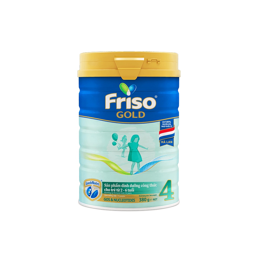 Sữa bột friesland campina friso gold 4 - hộp 400g - huệ lan mart