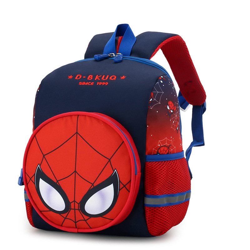 Ba lô cho bé đi học mẫu giáo 3-6 tuổi Người Nhện Spiderman siêu anh hùng