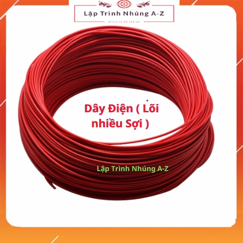 [lập trình nhúng a-z][g2] dây điện ( lõi nhiều sợi ) dài 1m
