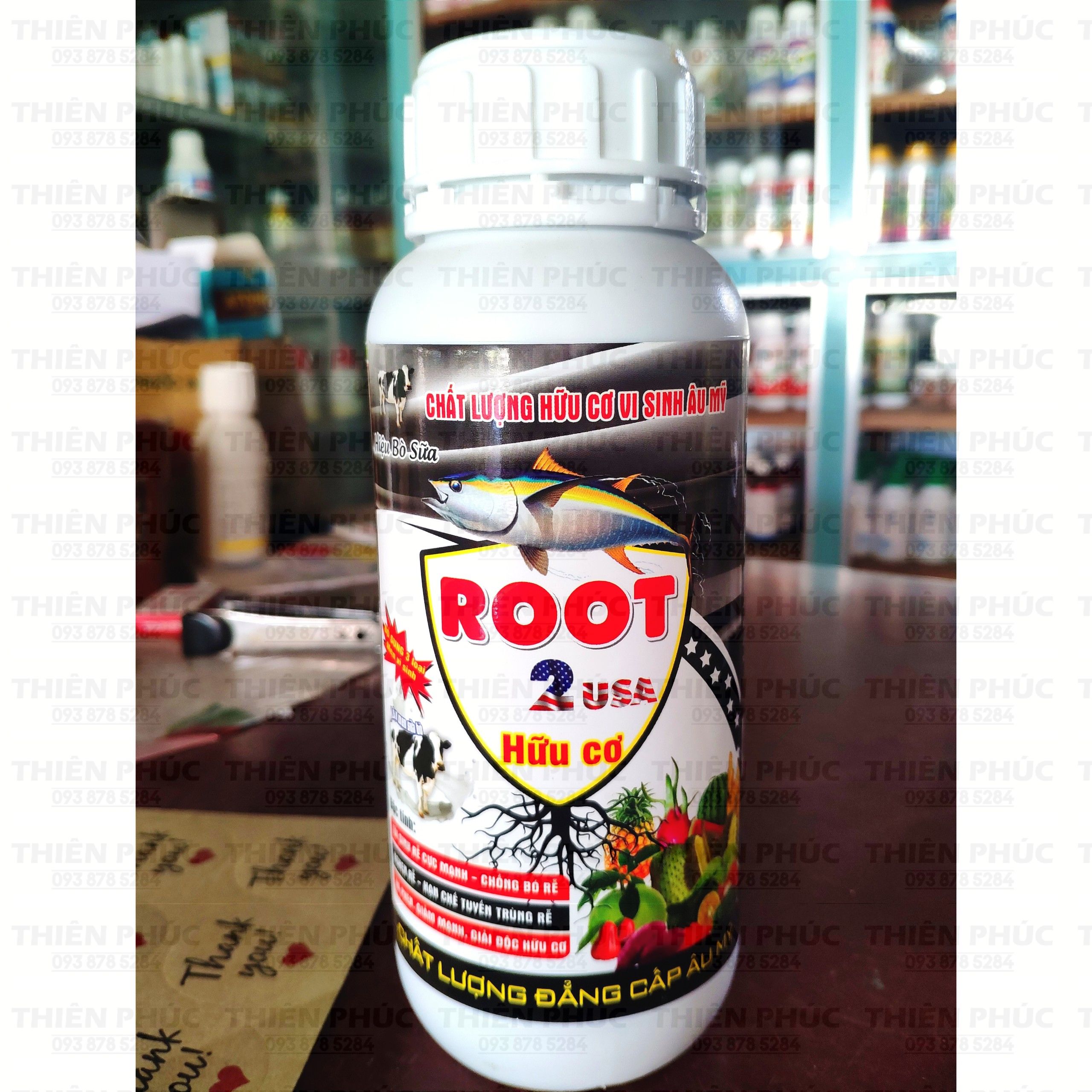 Phân bón hữu cơ ROOT 2 500ml đậm đặc - dưỡng cây Ra rễ cực manh