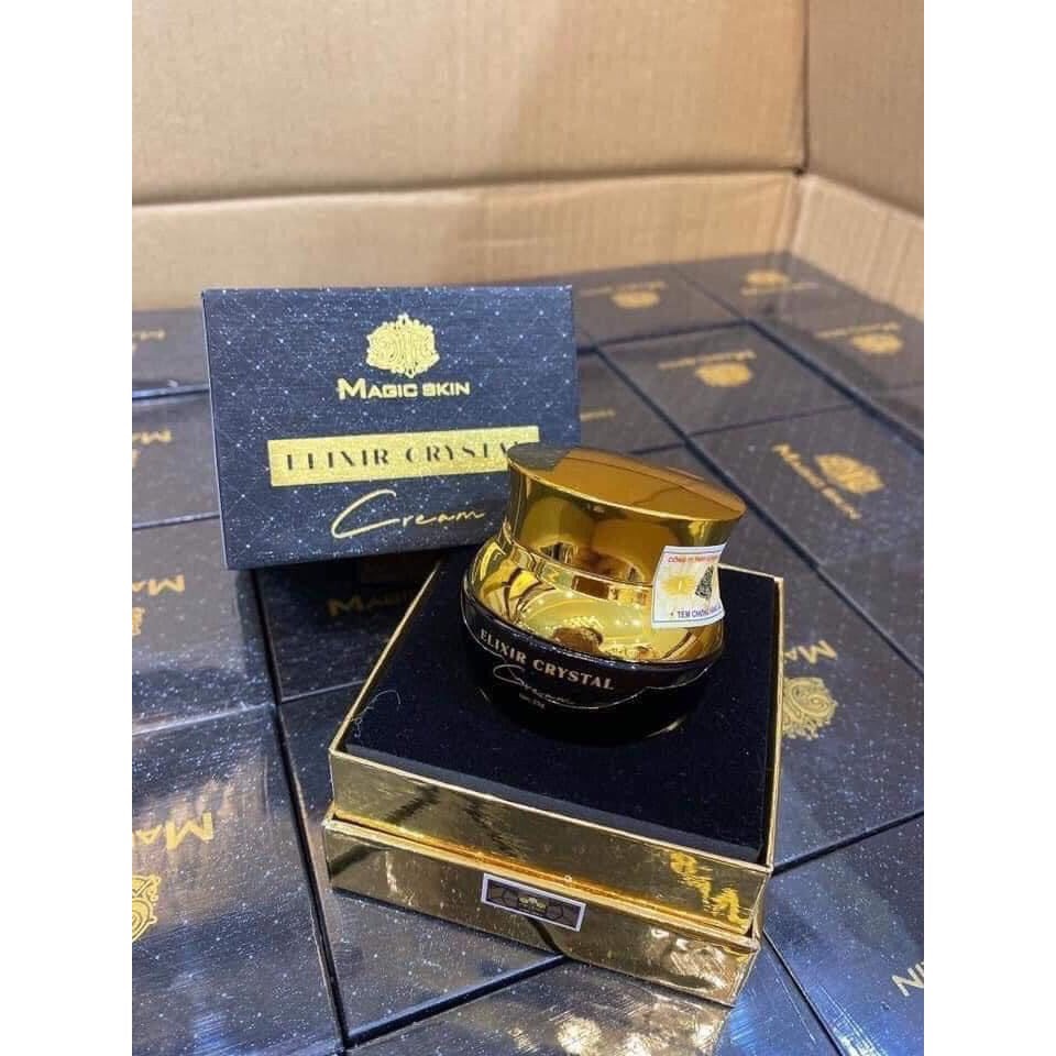 Kem dưỡng da cấp ẩm ngọc trai đen magicskin elixir crystal cream