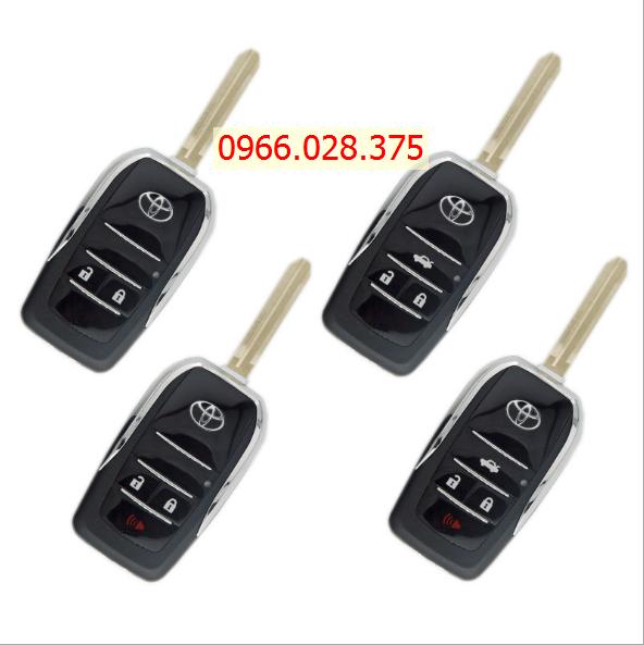 Vỏ độ gập chìa khóa Toyota mẫu mới chuẩn size