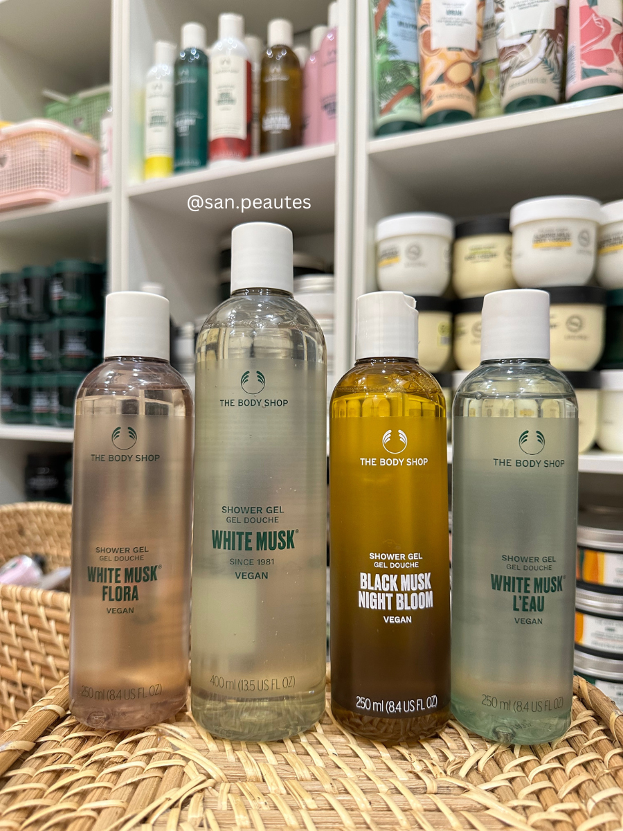 Sữa tắm white musk/ black musk the body shop 250ml