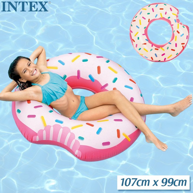 Phao bơi donut khổng lồ mẫu mới intex 56265
