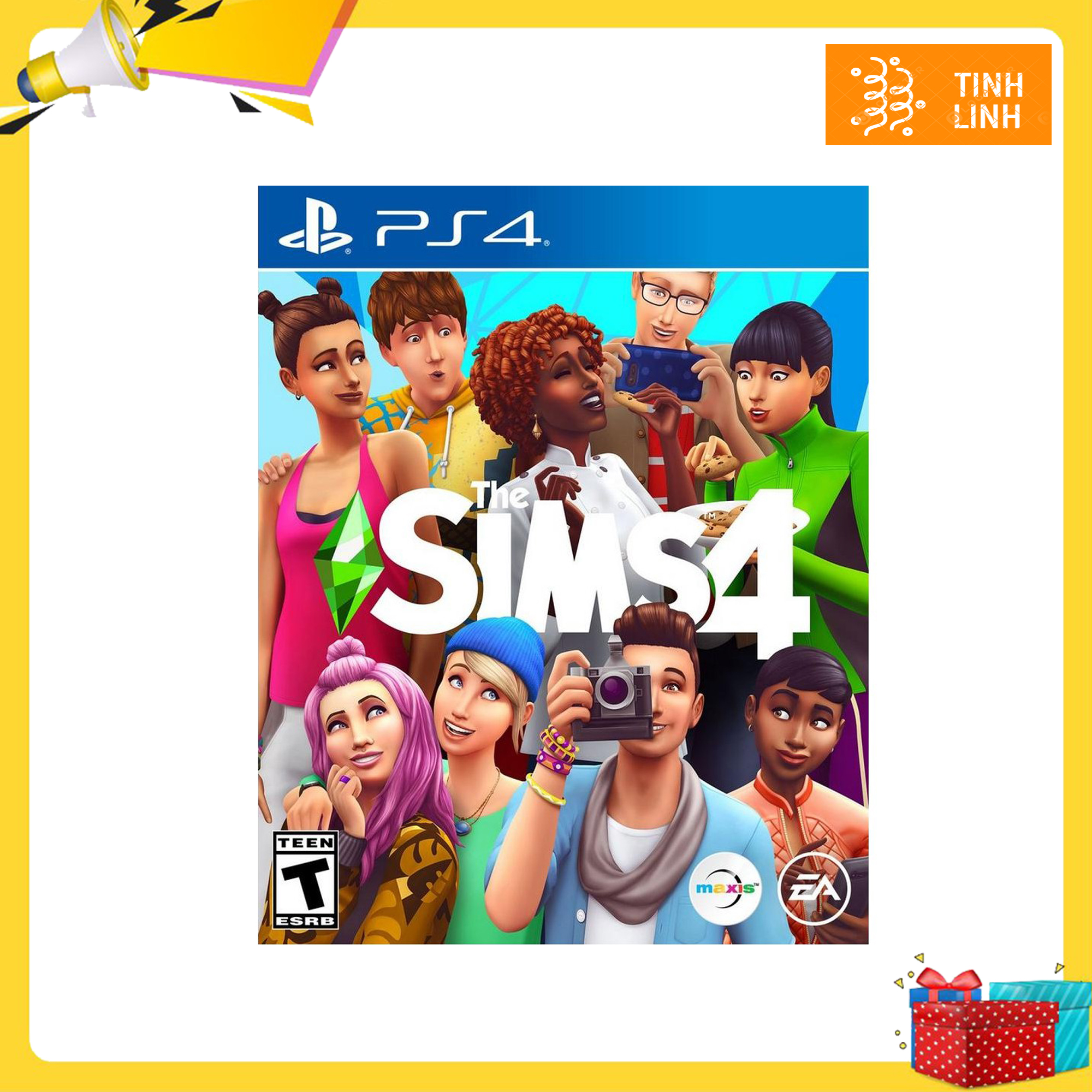 Đĩa game ps4 the sims 4
