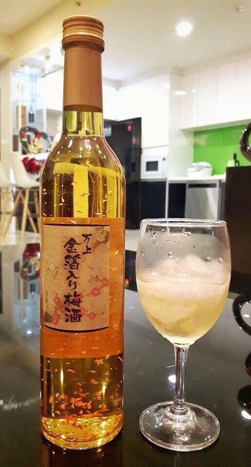 Nước mơ vảy vàng Kikkoman Nhật, hương vị tươi mát ngọt thanh - chai 500ml