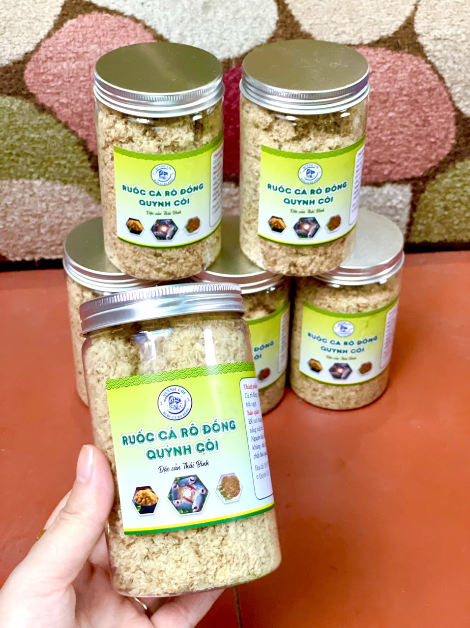 Ruốc Cá rô đồng Quỳnh Côi