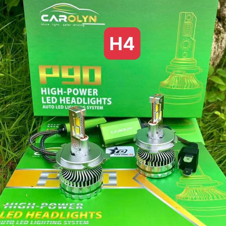 Đèn led ô tô P90 100W 3 chế độ màu cao cấp siêu sáng phá mưa phá sương mù