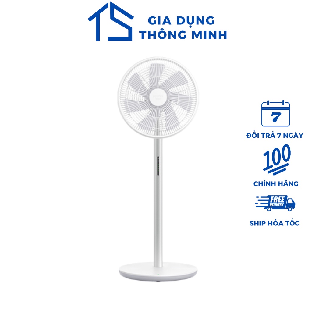 Quạt tích điện Smartmi Gen 3 phiên bản NỘI ĐỊA - Có pin sạc và Remote cầm tay, Điều khiển trên app