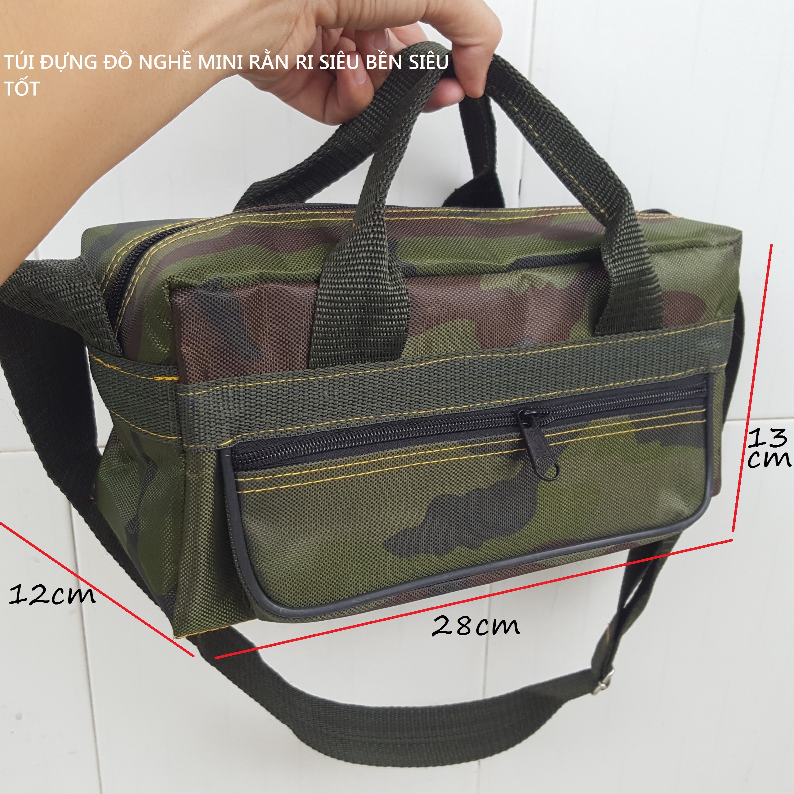 TÚI ĐỰNG ĐỒ NGHỀ MINI RẰN RI SIÊU BỀN SIÊU TỐT