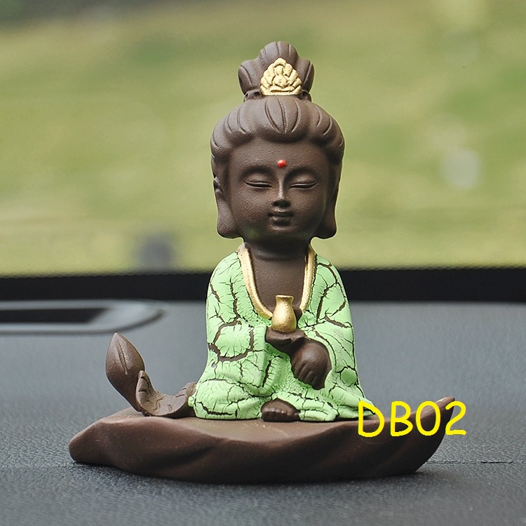 Phật bà quan âm - trang trí xe hơi