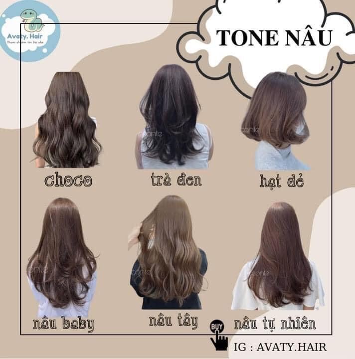 Thuốc Nhuộm Tóc Không Cần Tẩy Tặng Kèm Oxi và Gang Tay  Ngọc kino thuốc nhuộm tóc tại nhà lên màu bền ,đẹp , lâu phai