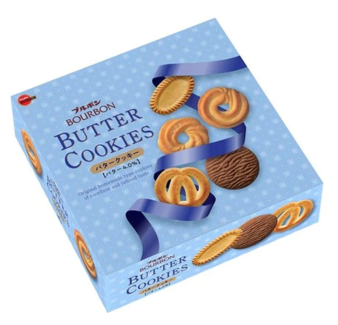 Bánh quy bơ cookies bourbon nhật bản , date 07/2023