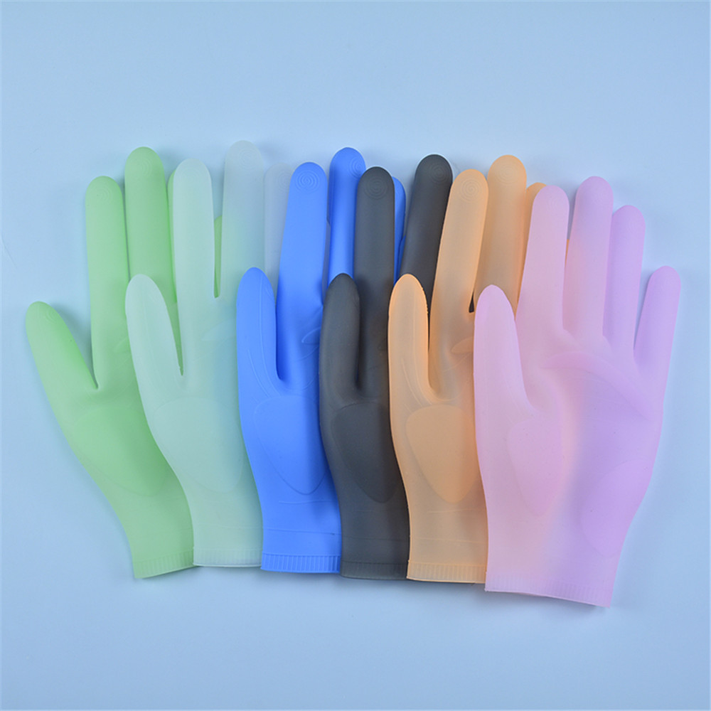 Geartronic 1 chiếc Găng tay silicon Nitrile Nhà bếp để giặt ở nhiệt độ cao Găng tay chống thấm dầu chống thấm nước có thể tái sử dụng Găng tay đàn hồi chất lượng cao