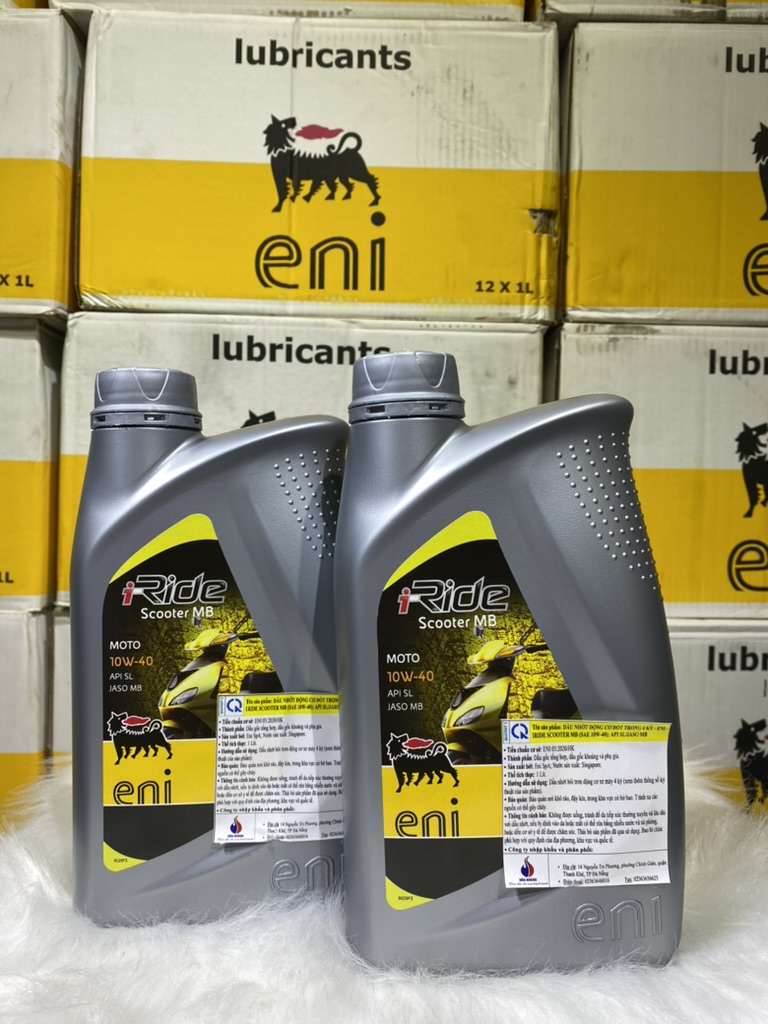 Nhớt xe tay ga eni i-ride scooter 10w40 mb