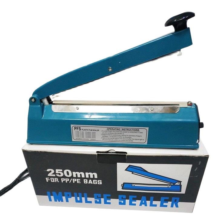 Máy hàn miệng túi , Máy Hàn miệng túi mini , máy ép bao bì nhựa, nilon PP/PE 200,250,300x2mm