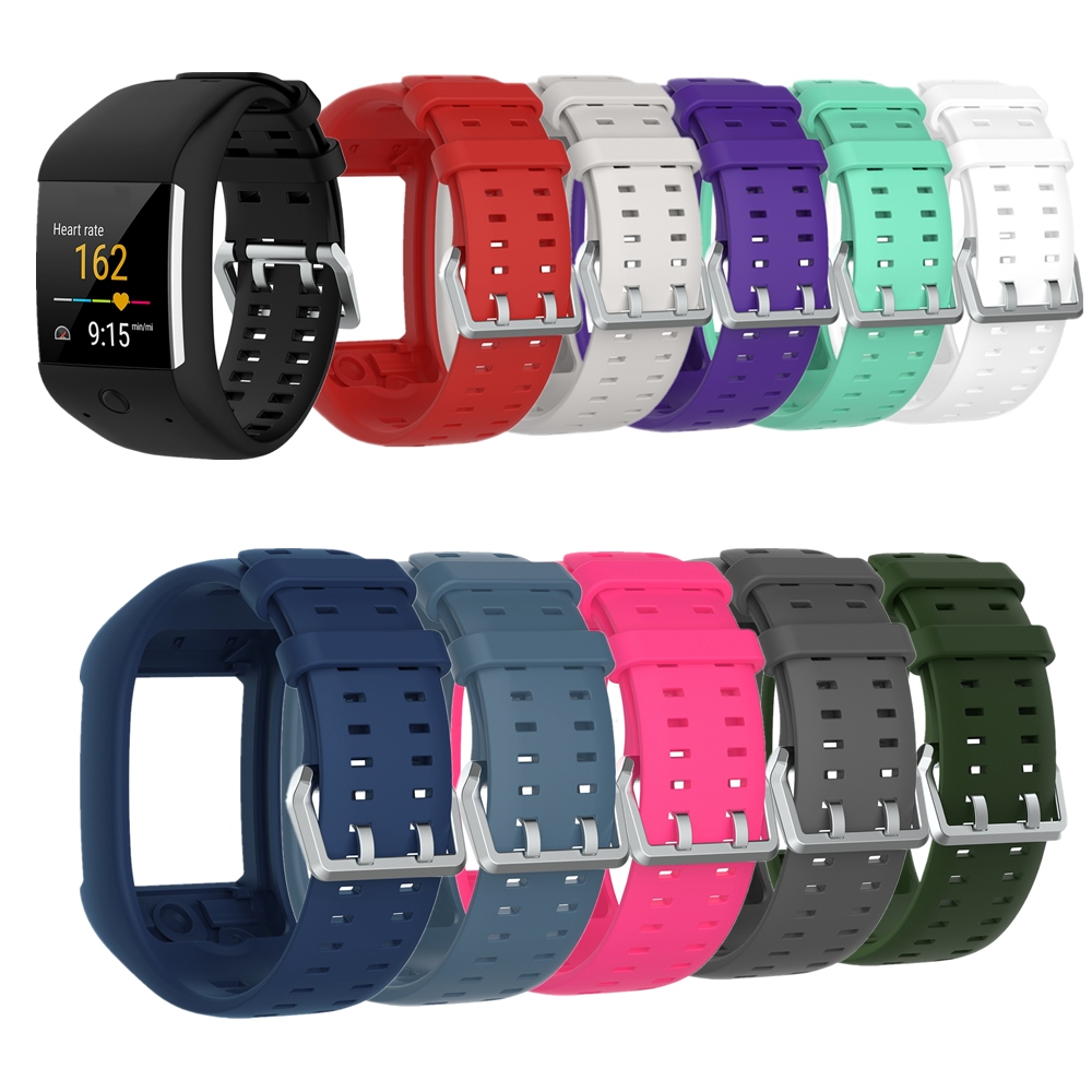 ☒ Soft Silicone Sports Bracelet Wrist Band Watch Strap for Polar M600 GPS Smart Sport Watch Classic 