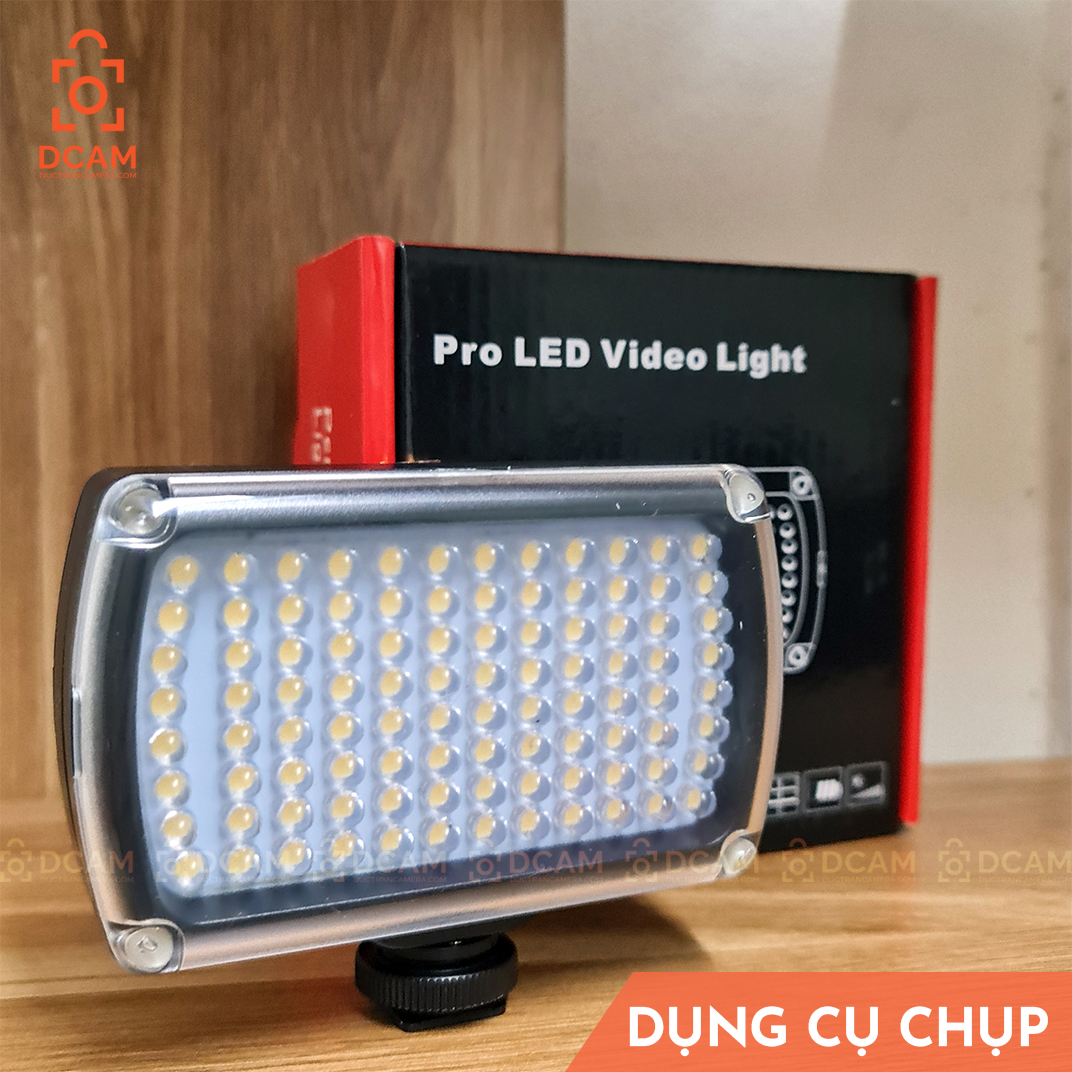 Ledmini 96b - đèn trợ sáng máy ảnh & máy quay - giải pháp thay thế cho đèn flash