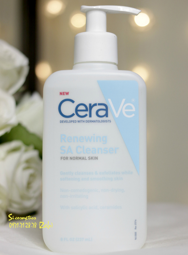 Sữa rửa mặt Cerave Renewing SA Cleanser 237ml