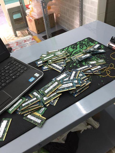 Ram laptop 4gb ddr3l - bus 1600mhz - ram zin laptop tháo máy -