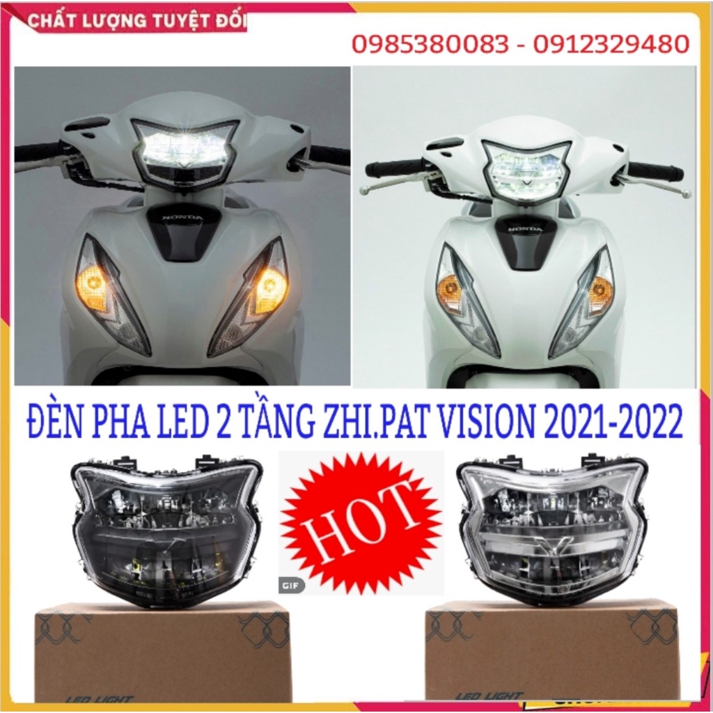 Đèn Led 2 Tầng Vision 2021 - 2022 Chính Hãng Zhipat, Zhipat Vision 2014 - 2020, Led 2 Tầng Vision 2021 - 2022