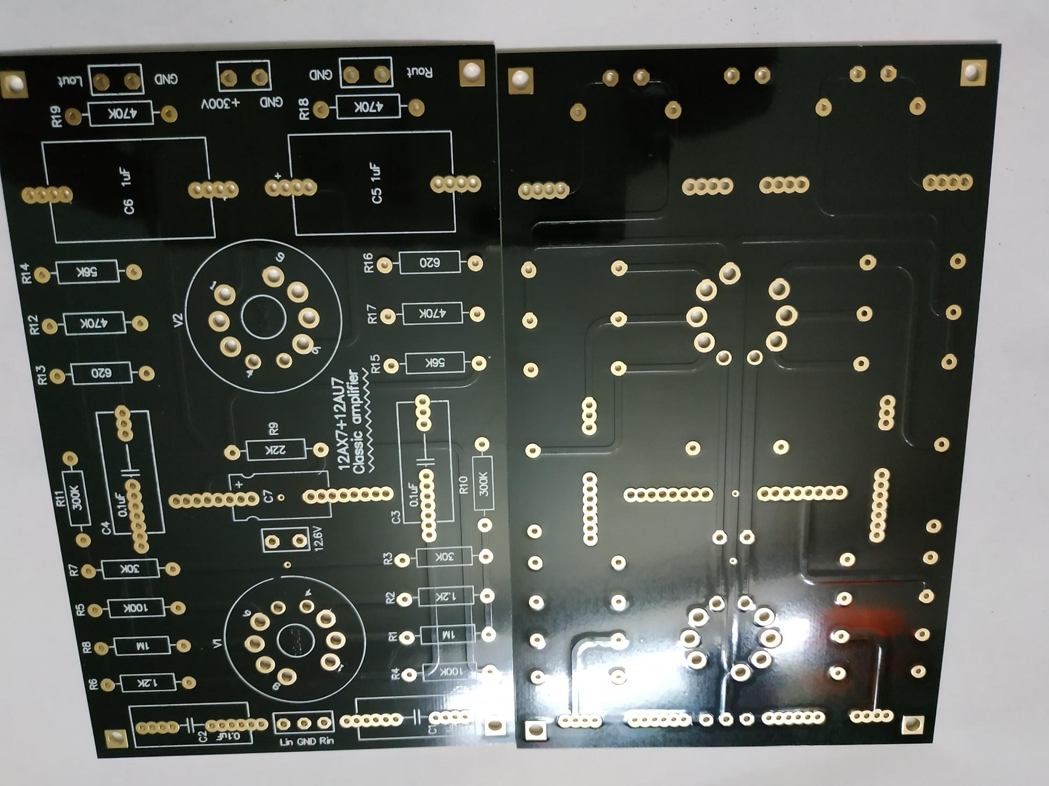 Pcb 12ax7 2 bóng