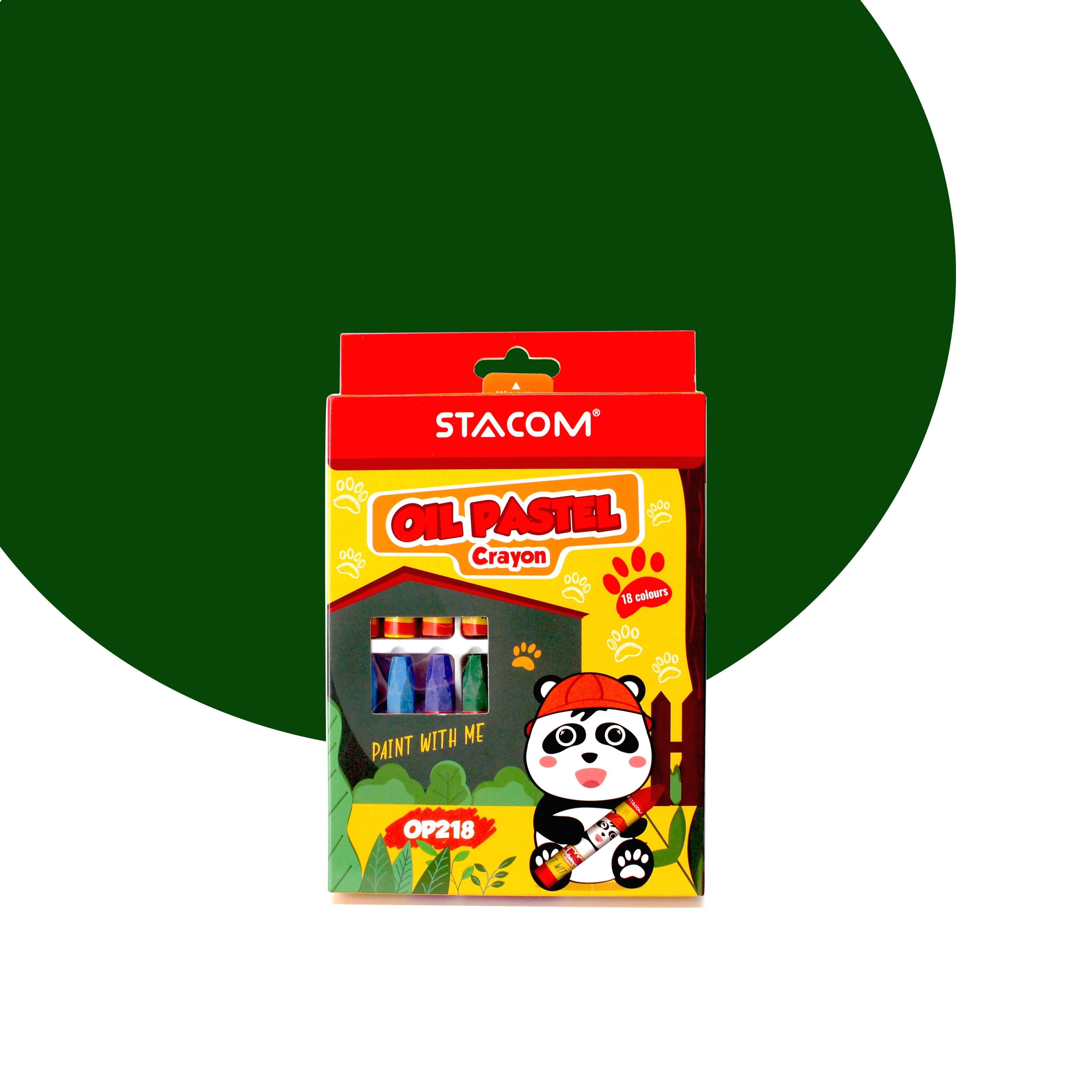 Màu sáp dầu oil pastel stacom 12/18/24/36 màu op212/op218/op224/op236