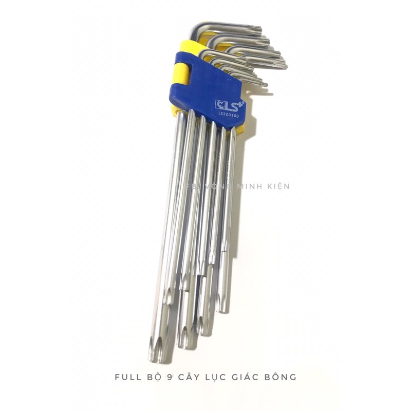 Full bộ 9 món lục giác bông vặn ốc titan