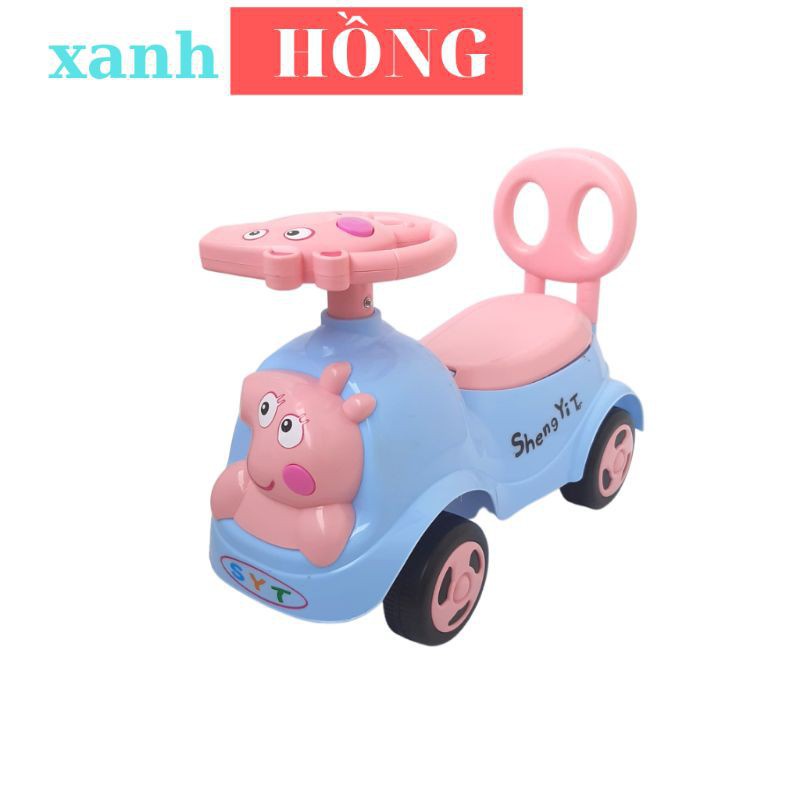 Xe chòi chân heo peppa có nhạc vui nhộn cho bé 1 - 4 tuổi. Nhựa cứng cáp, an toàn, cao cấp.