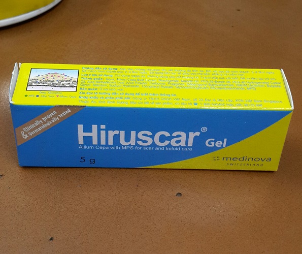 Kem sẹo Hiruscar gel 5g