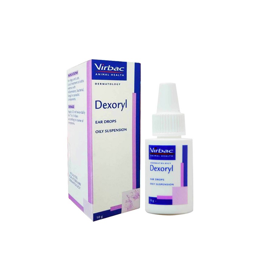 Dung dịch viêm tai chó mèo - Virbac Dexoryl, sản phẩm tốt, chất lượng cao, cam kết như hình, an toàn cho sức khỏe thú cưng