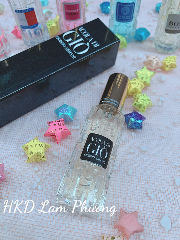 [HCM]NƯỚC HOA NAM CHIẾT PHÁP GIÒ ĐEN 20ML LƯU HƯƠNG CỰC LÂU 4-10H