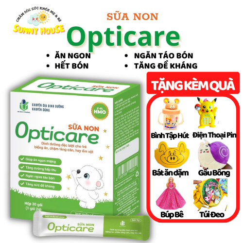 Sữa non opticare hộp 30 gói - mỗi gói 2g