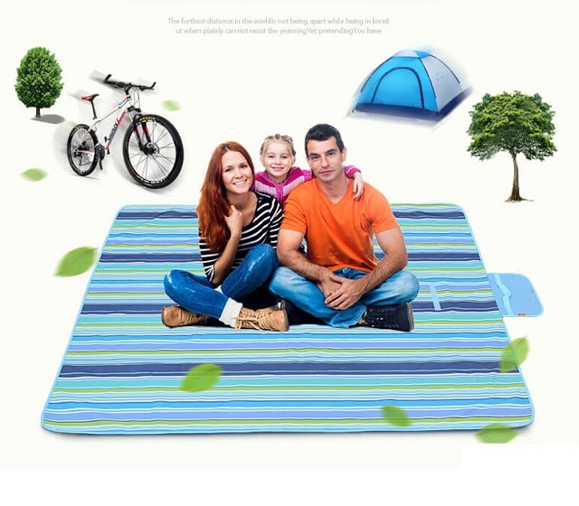 Thảm Gấp Gọn Dùng Cho Đi Du Lịch 1.5x1.5m
