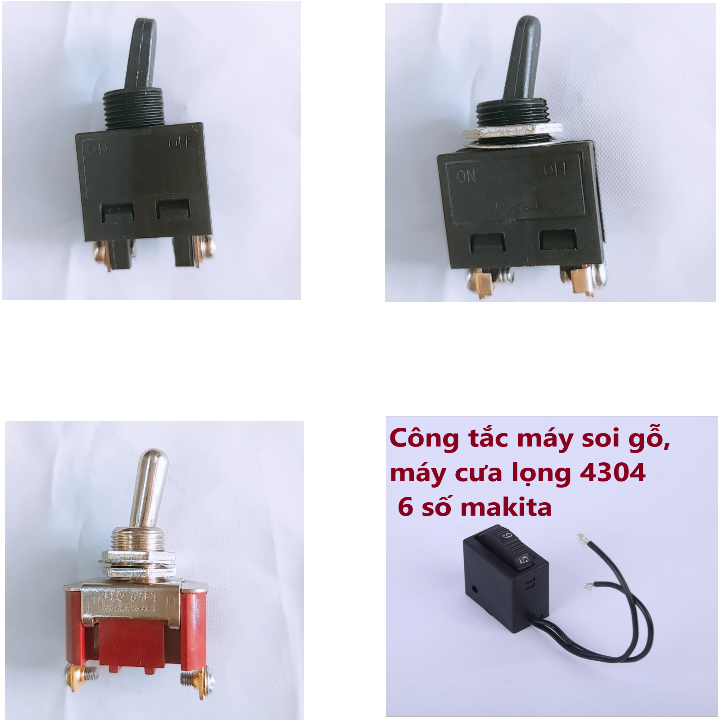 Công tắc gạt/ công tắc máy mài / công tắc máy cưa lọng 6 số