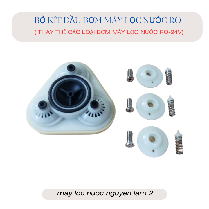 Bộ kít đầu bơm máy lọc nước