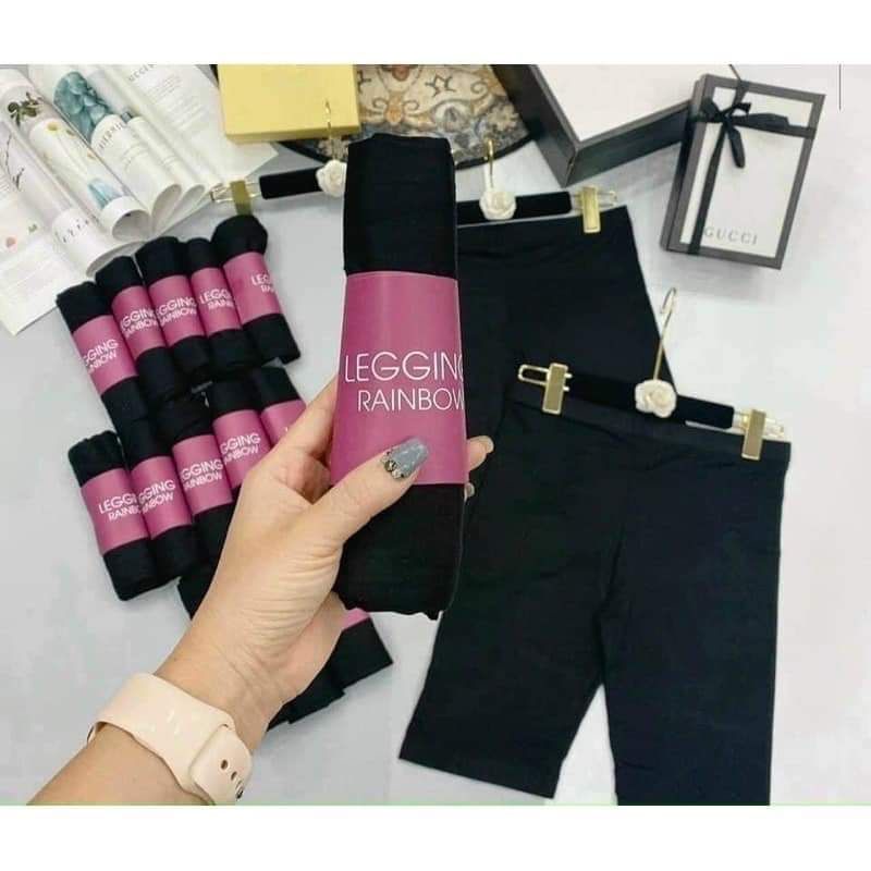 Quần Legging Ngố lửng nữ co dãn 4 chiều