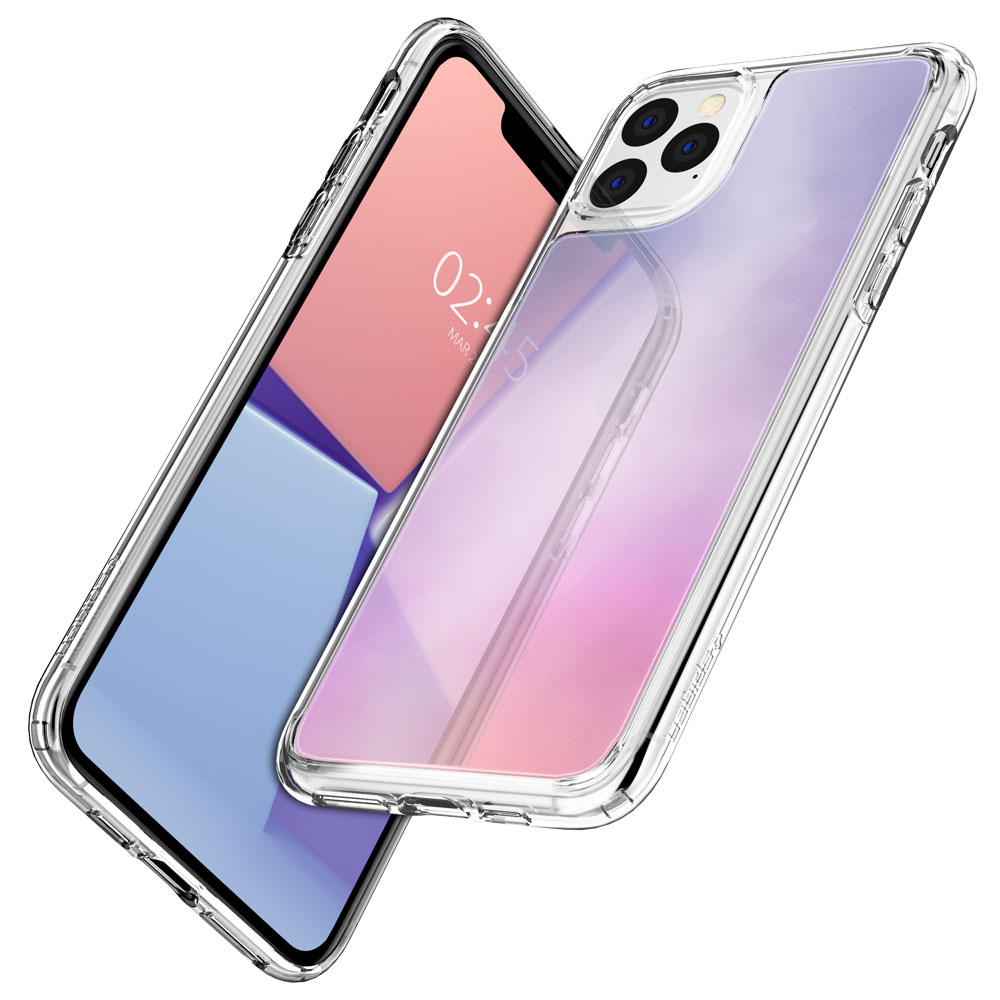[HCM]Ốp iPhone 11-11 Pro-11 Pro Max Spigen Crystal Hybrid Quartz