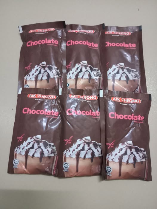 6 gói Trà sữa vị Chocolate hòa tan Aik Cheong Malaysia