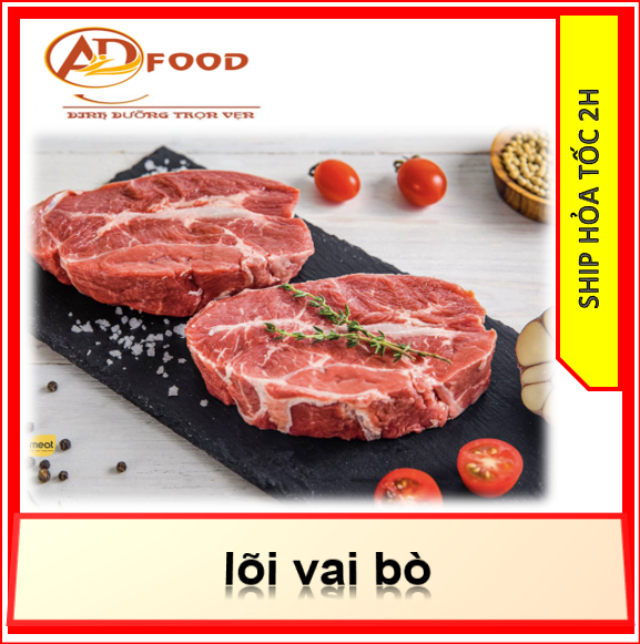 1kg lõi vai bò làm beef steak ngon