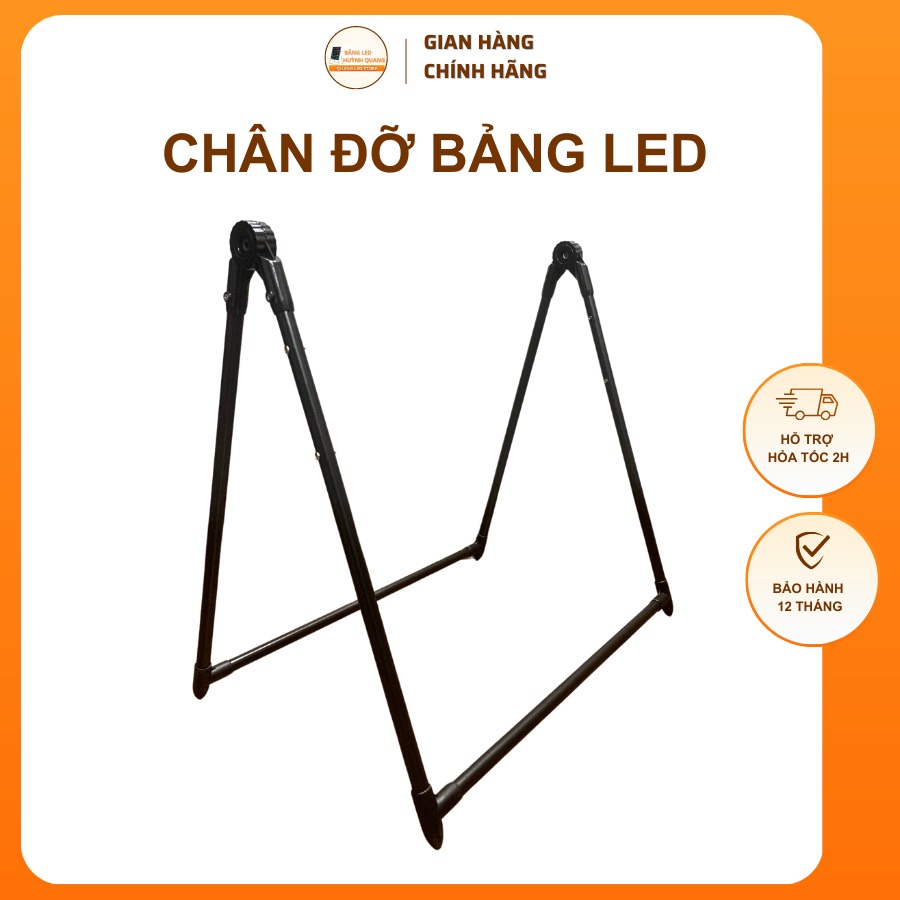 Chân giá gắn bảng dựng khung tranh - bảng led huỳnh quang