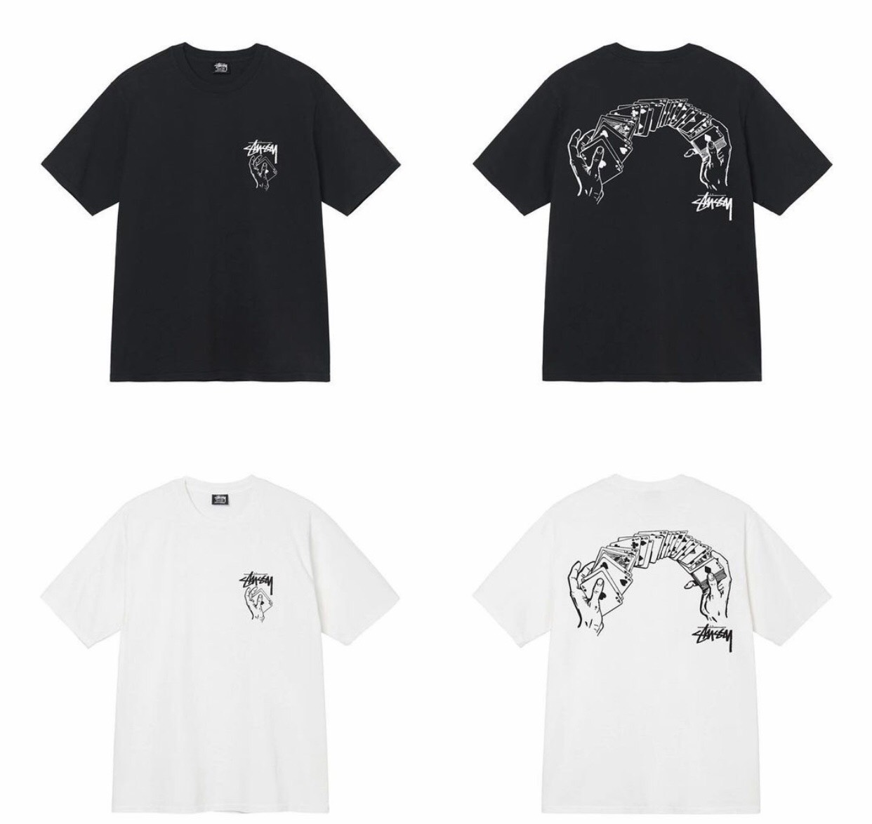 Áo thun Stussy Shuffle Pigment Dyed unisex - CÓ SẴN