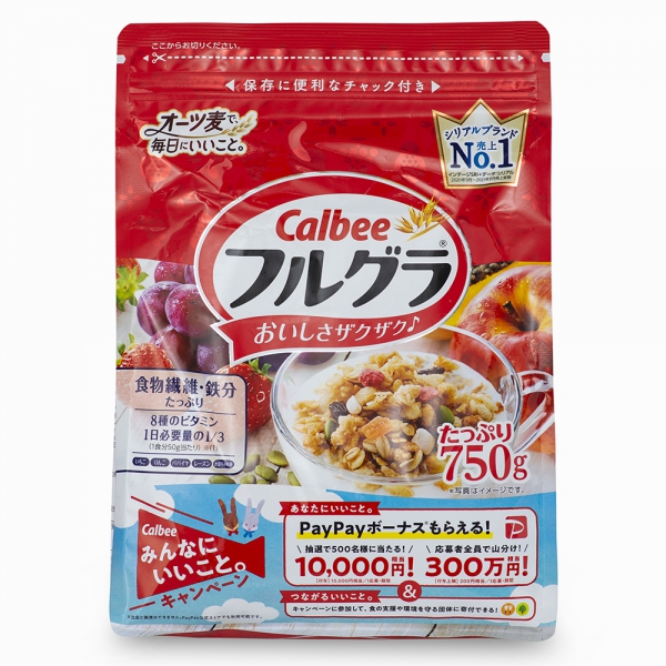 Ngũ cốc Calbee Nhật Bản gói 750g