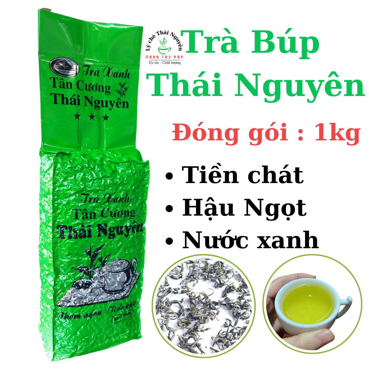 trà búp cành lai thái nguyên giá gốc 1kg