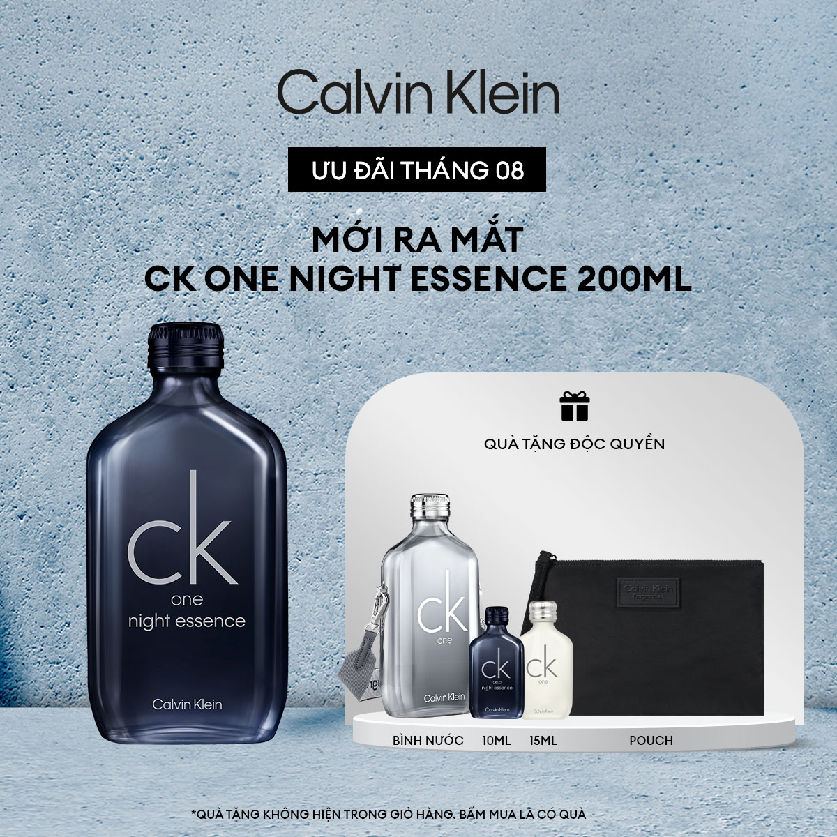 Nước hoa Nam Nữ Calvin Klein CK One Night Essence Parfum 200ml