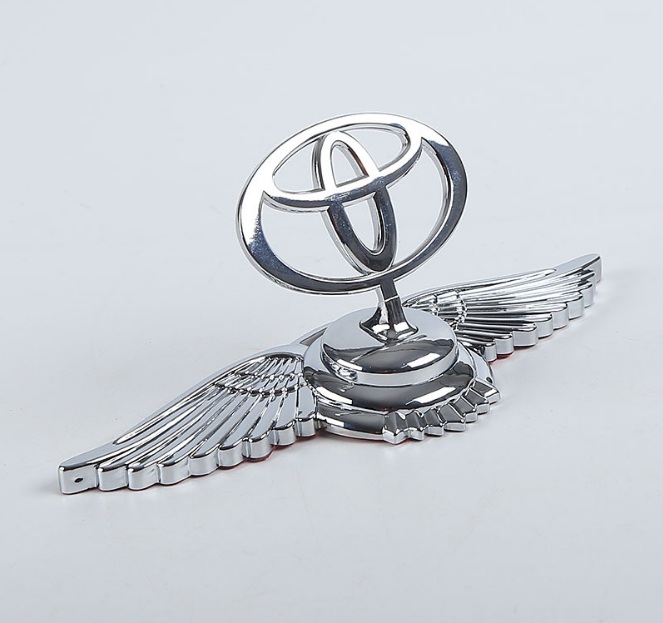 Logo cánh chim dán nắp capo xe hơi hãng TOYOTA